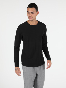 Лонгслив Colin’s модель CL1051133BLK Фото