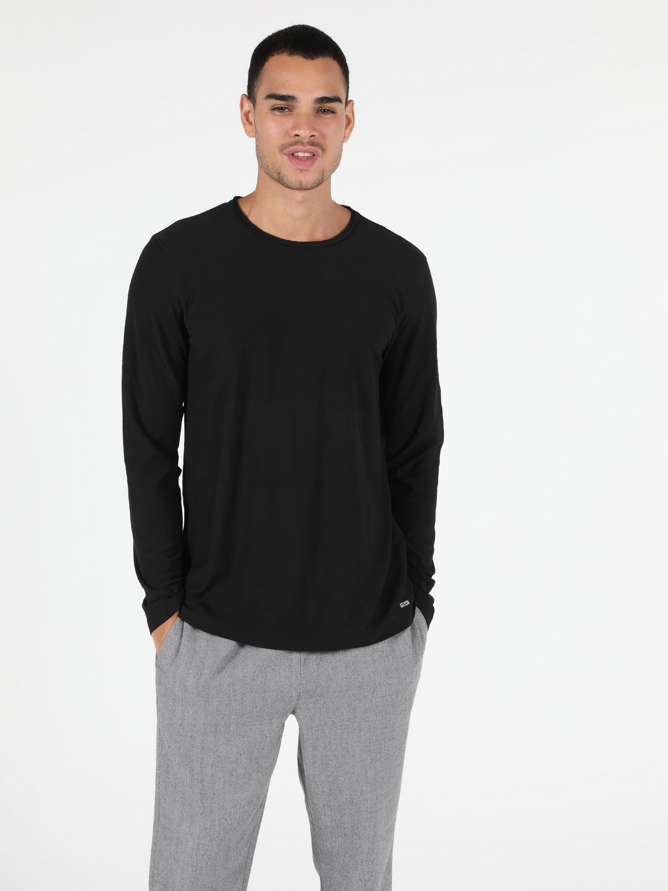 Лонгслів Colin’s модель CL1051133BLK Фото