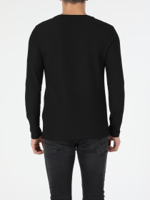 Лонгслив Colin’s модель CL1051143BLK Фото