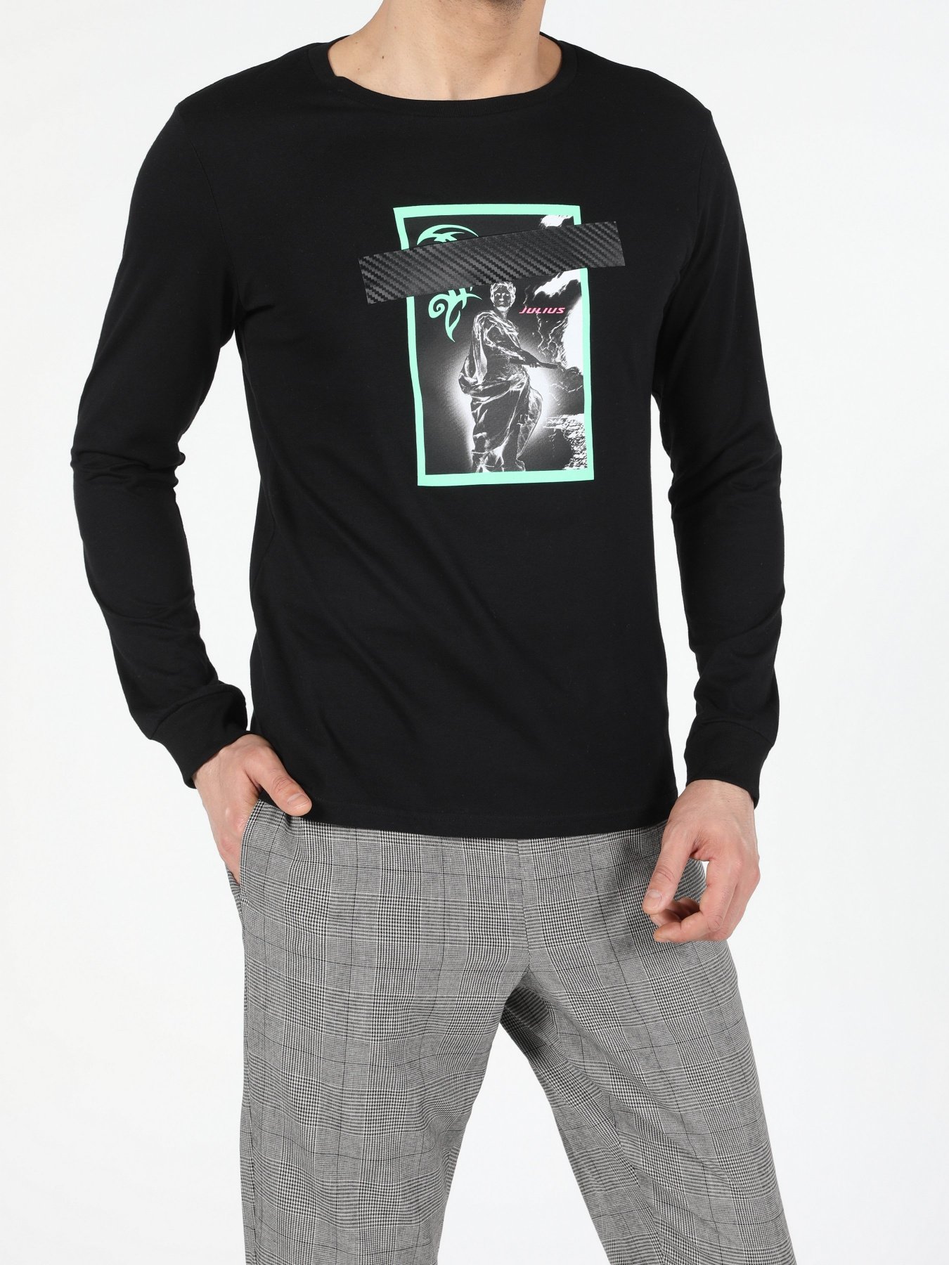 Реглан Colin’s модель CL1052903BLK Реглан Colin’s модель CL1052903BLK Фото