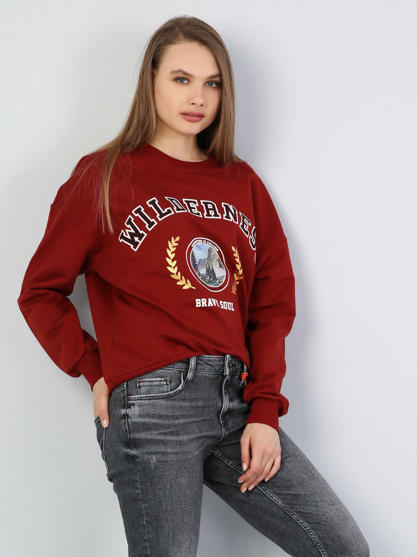 Худи Colin’s модель CL1044358BRD Фото