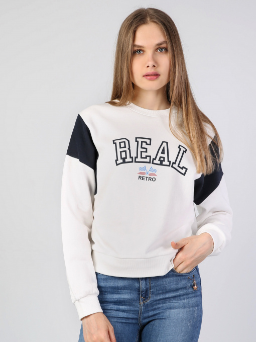 Худи Colin’s модель CL1044384WHT Фото