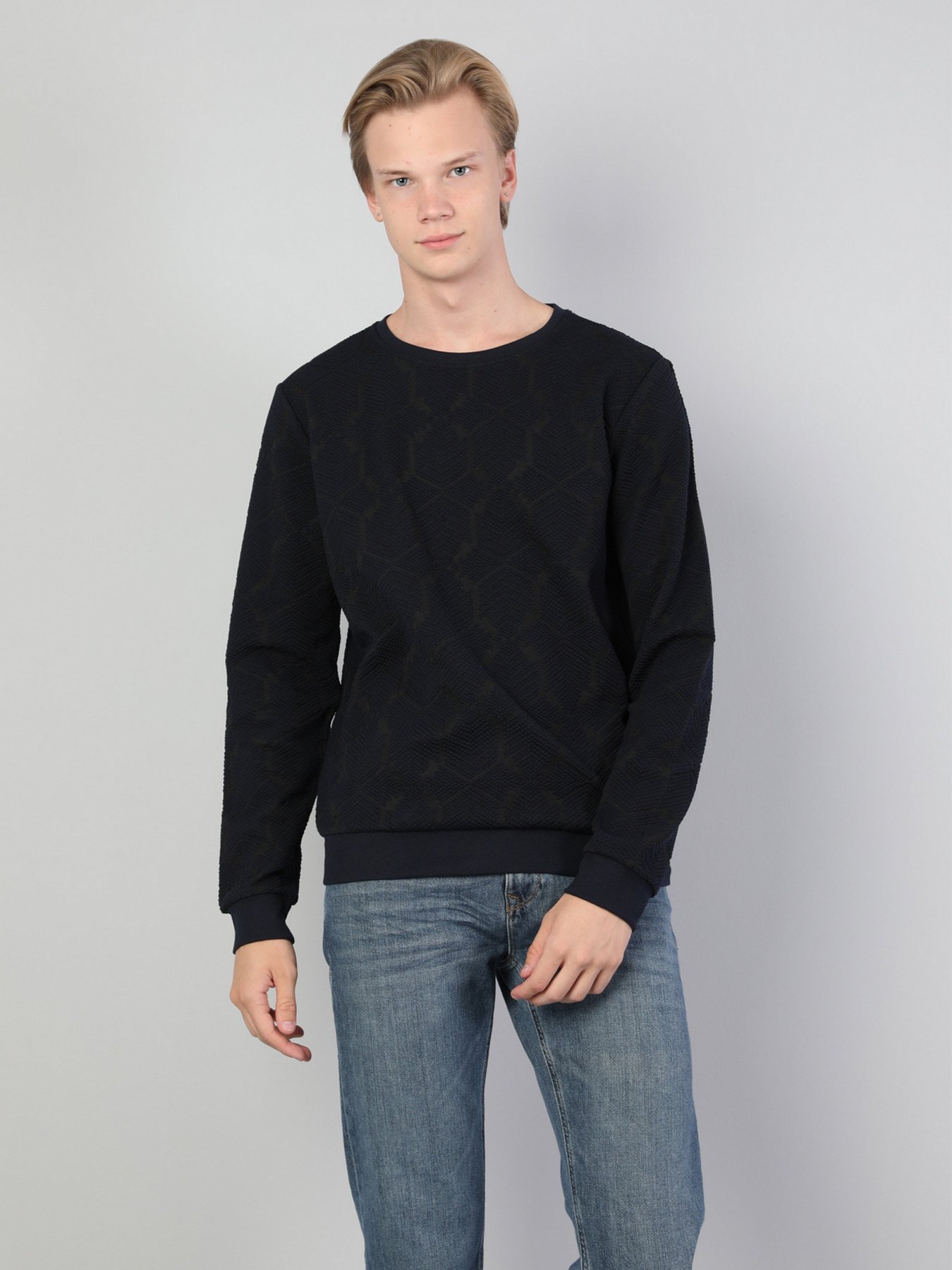 Джемпер Colin’s модель CL1044590NAV Фото