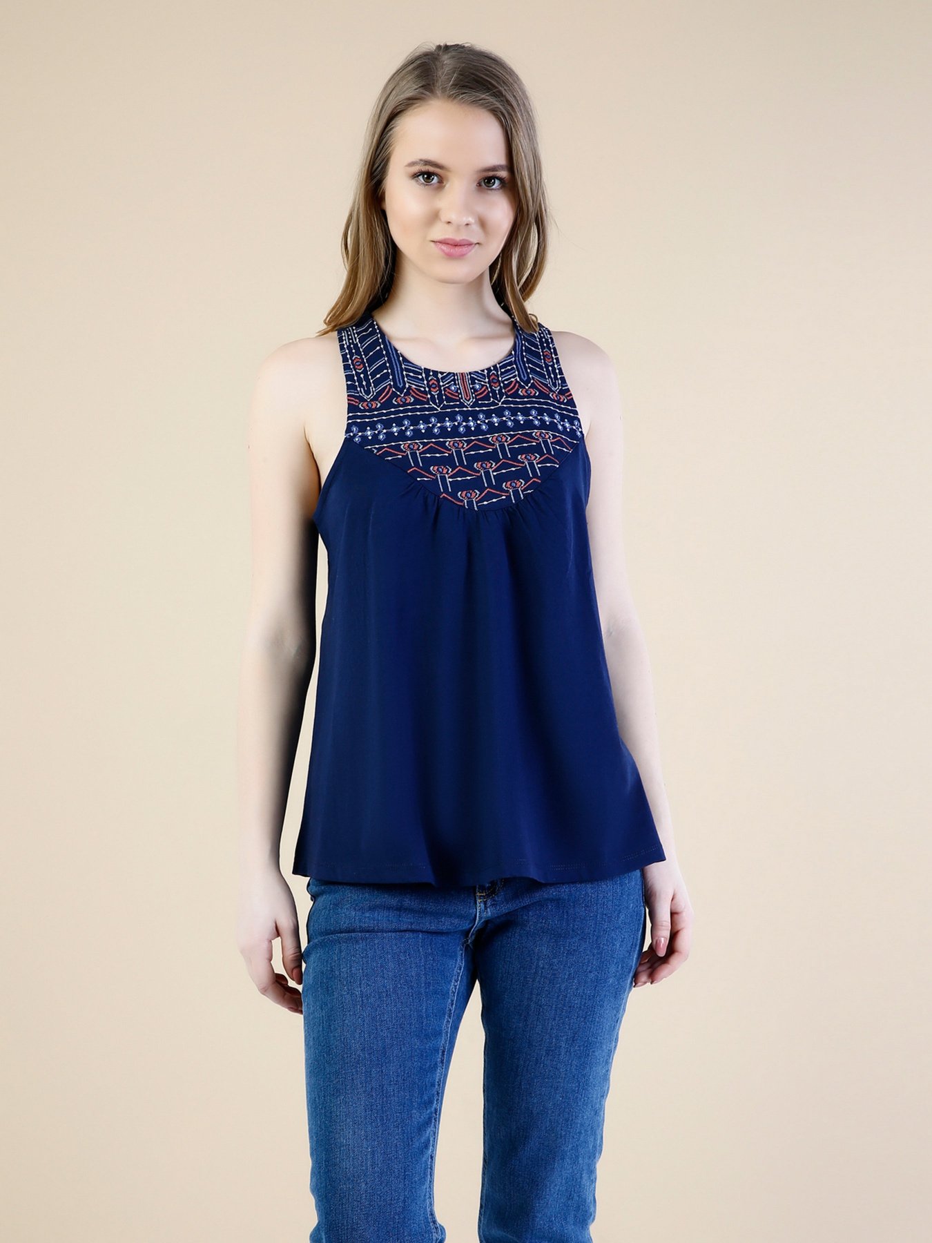 Майка для дома Colin’s модель CL1029486NAV Фото