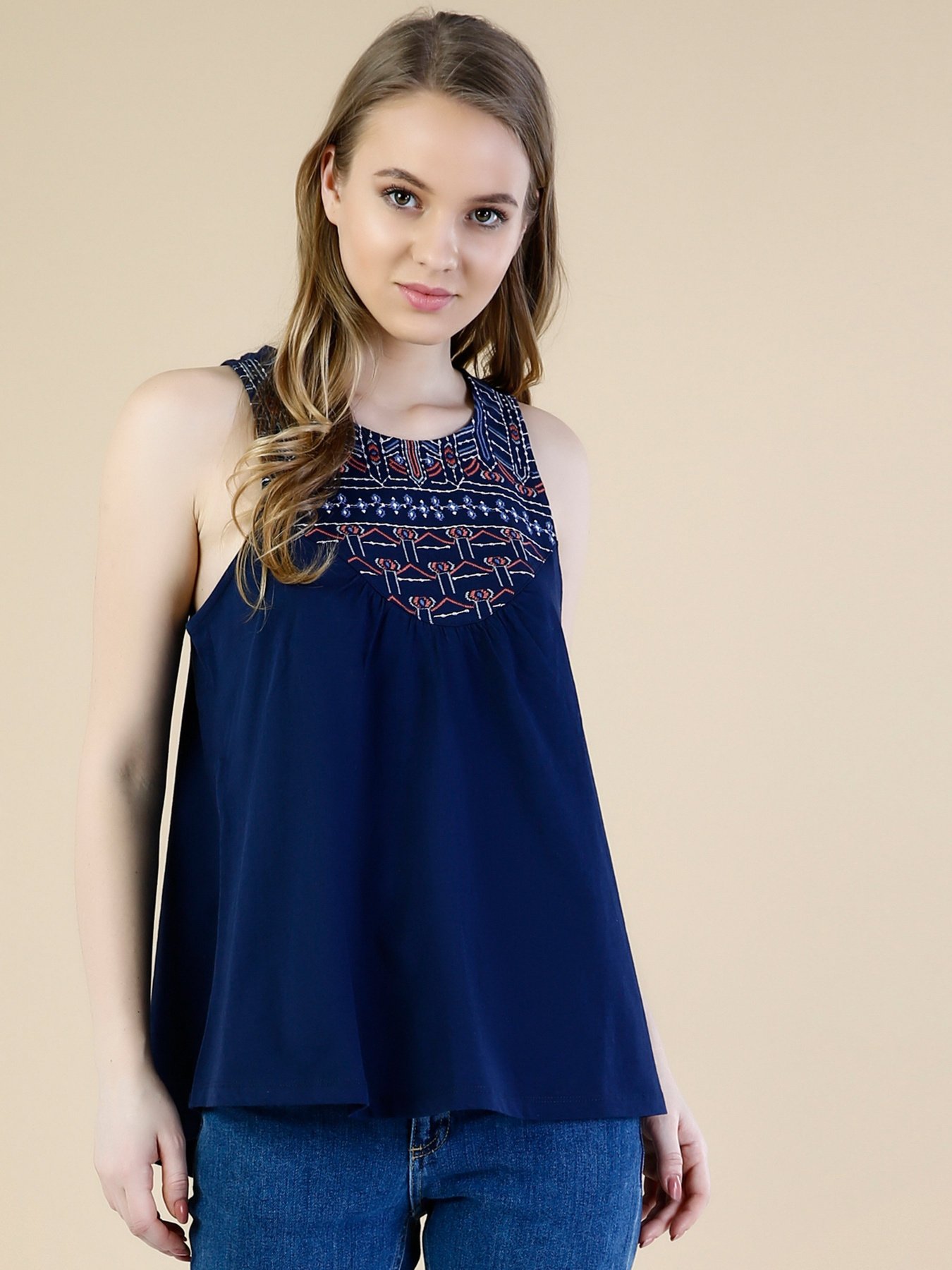 Майка для дома Colin’s модель CL1029486NAV Фото