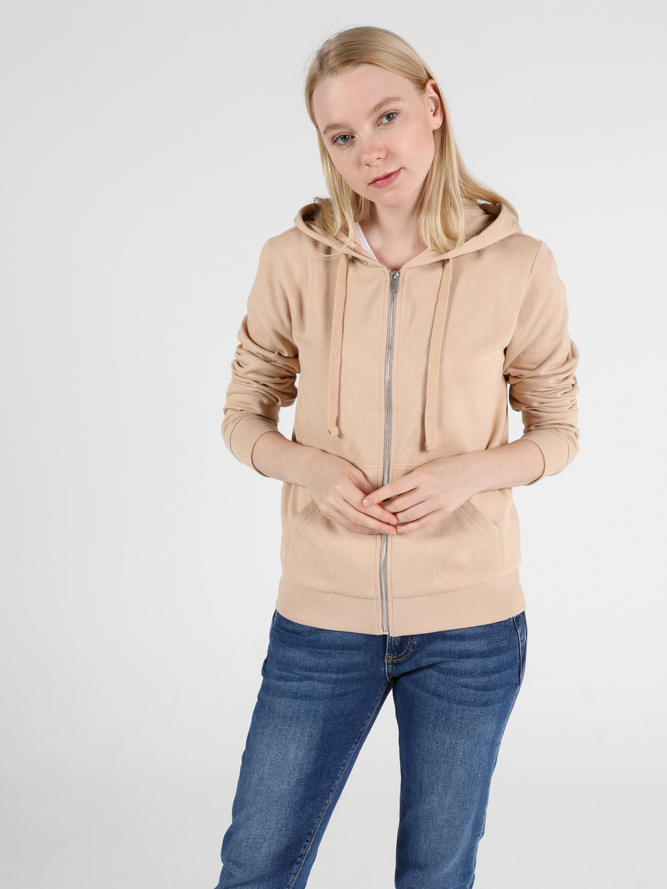 Кофта Colin’s модель CL1045199BEI Фото