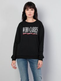 Свитшот Colin’s модель CL1045224BLK Фото