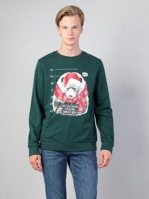 Світшот Colin’s модель CL1046065GRN Фото