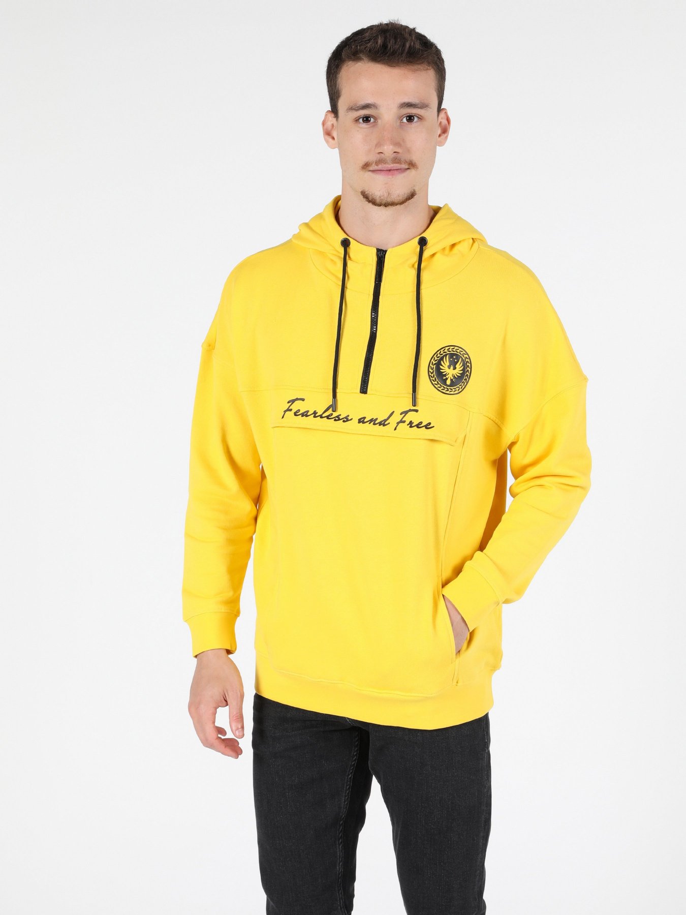 Худи Colin’s модель CL1046295YLW Фото