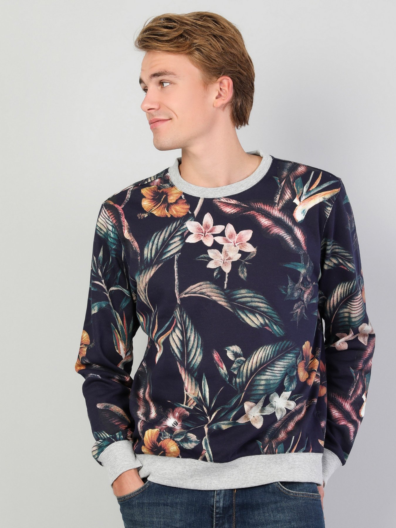 Світшот Colin’s модель CL1046349NAV Фото