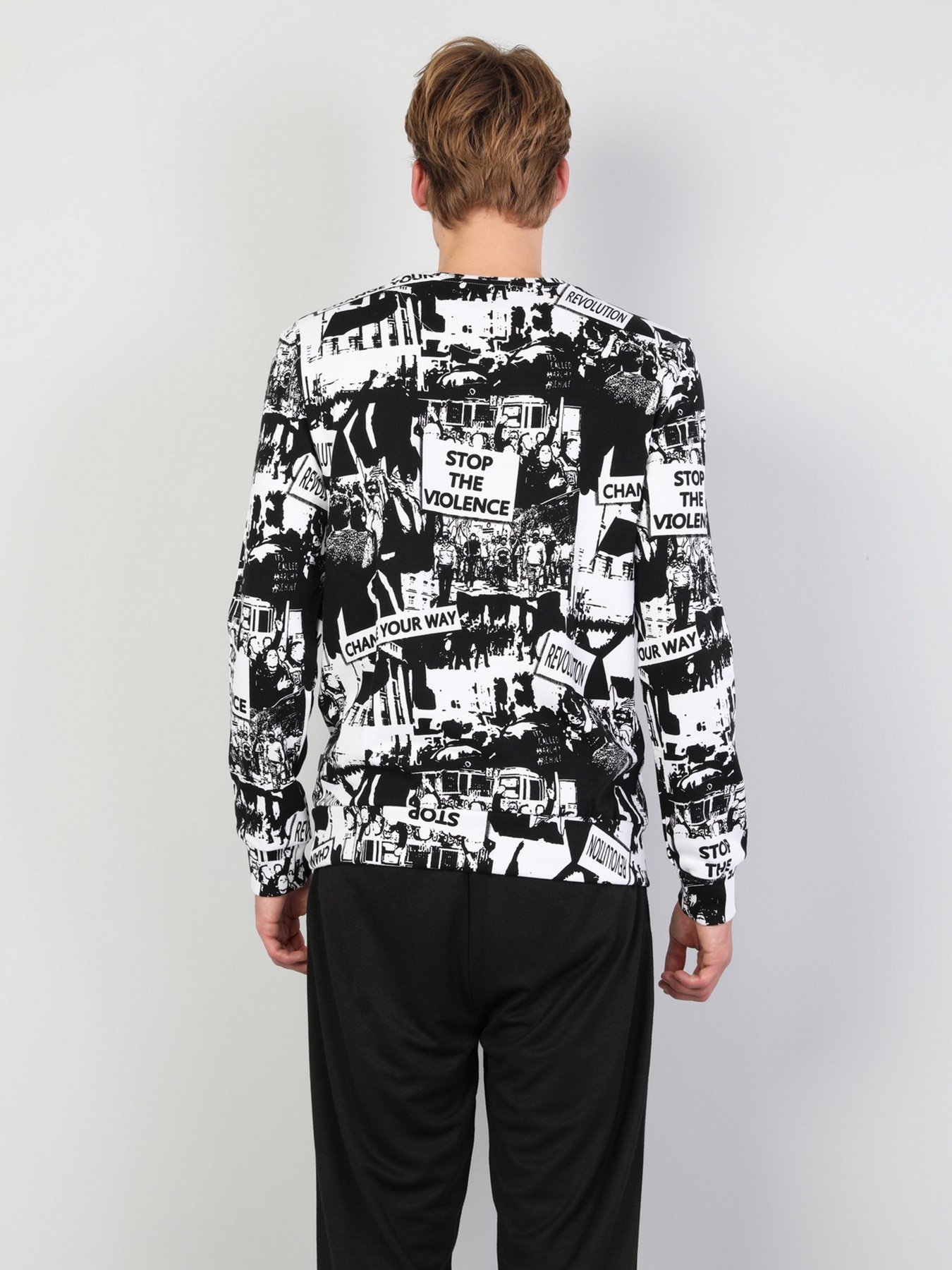 Худи Colin’s модель CL1046873BLK Фото