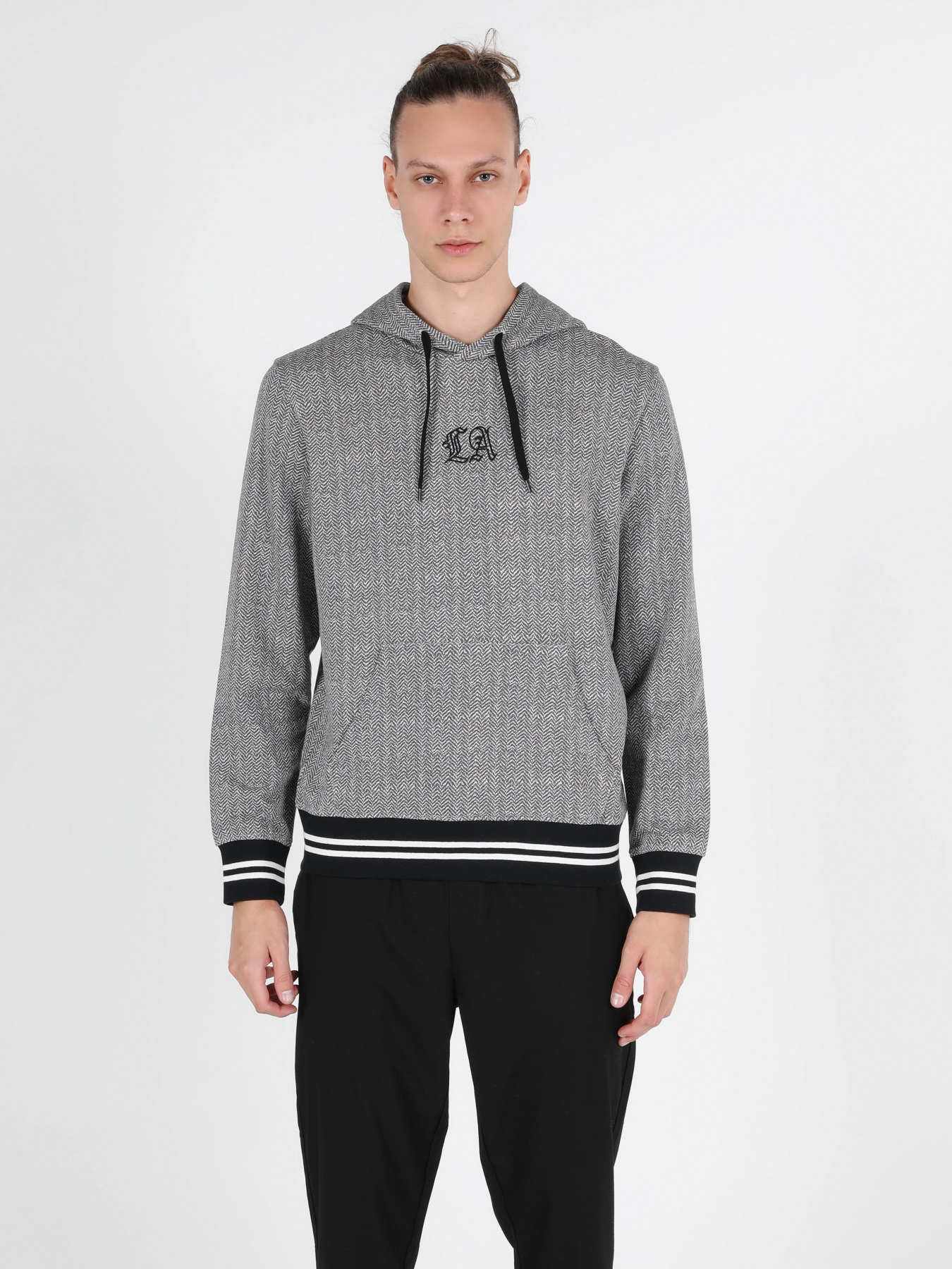 Худи Colin’s модель CL1049926GRA Фото