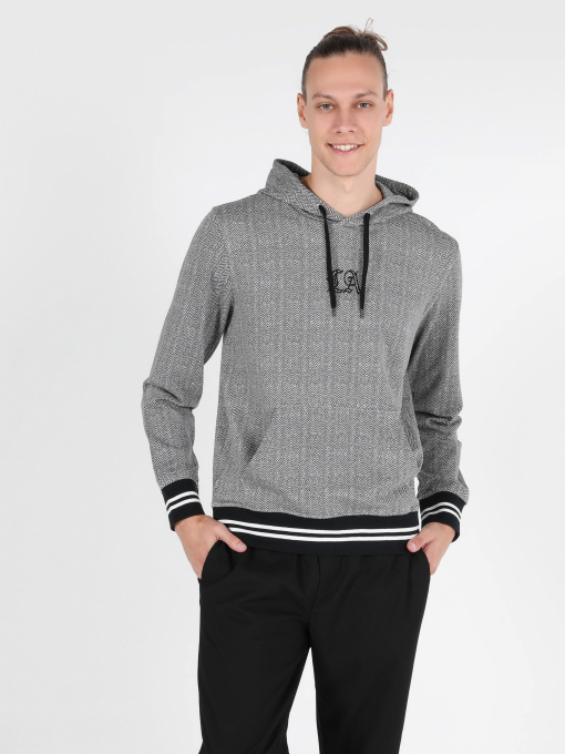 Худи Colin’s модель CL1049926GRA Фото