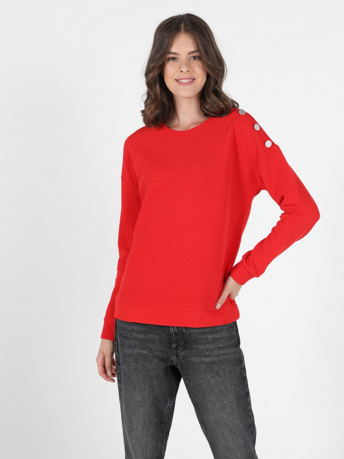 Джемпер Colin’s модель CL1050527RED Фото