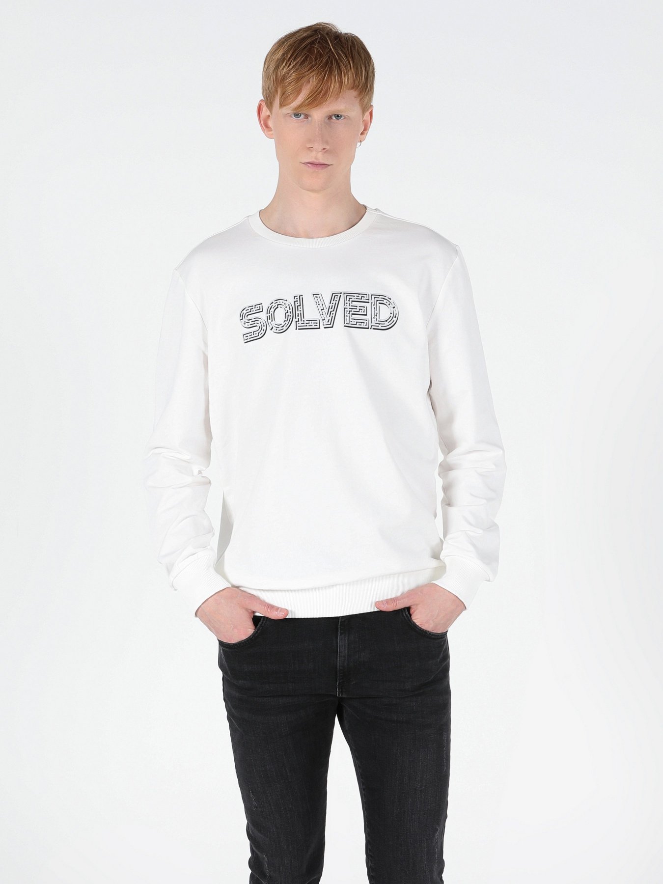 Свитшот Colin’s модель CL1051040WHT Фото