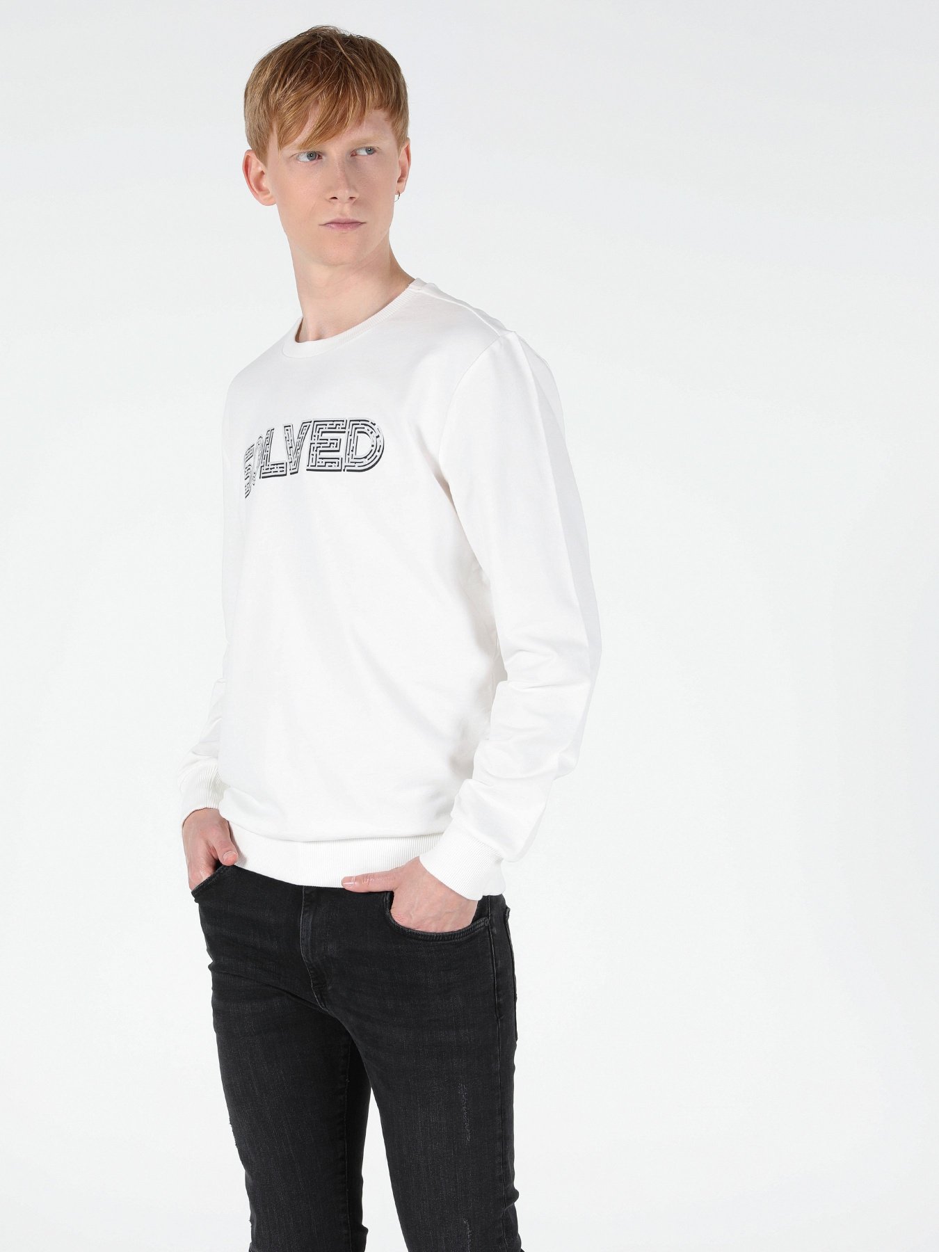 Свитшот Colin’s модель CL1051040WHT Фото