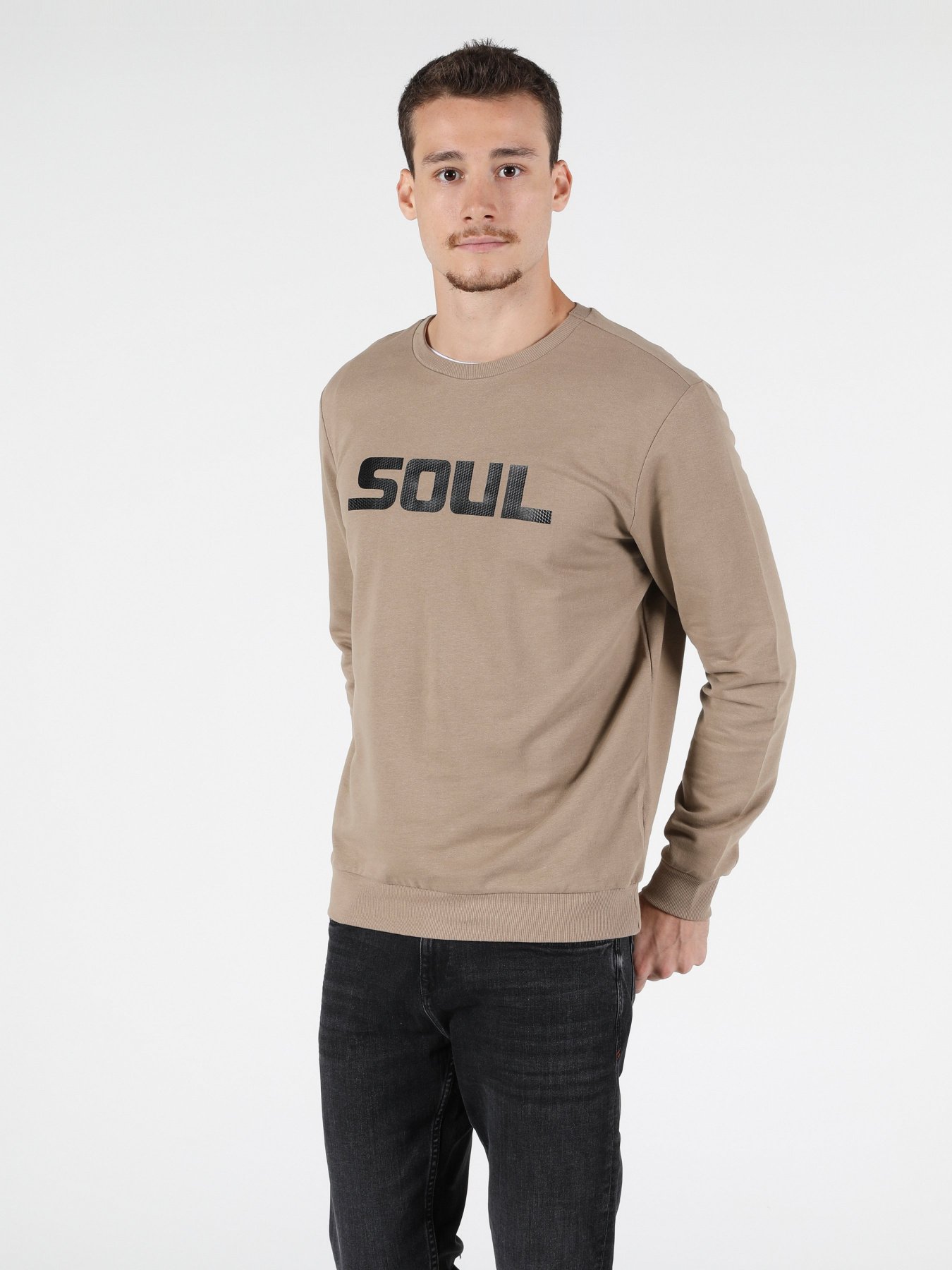 Світшот Colin’s модель CL1051123BEI Фото