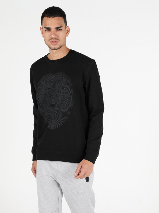 Свитшот Colin’s модель CL1051127BLK Фото