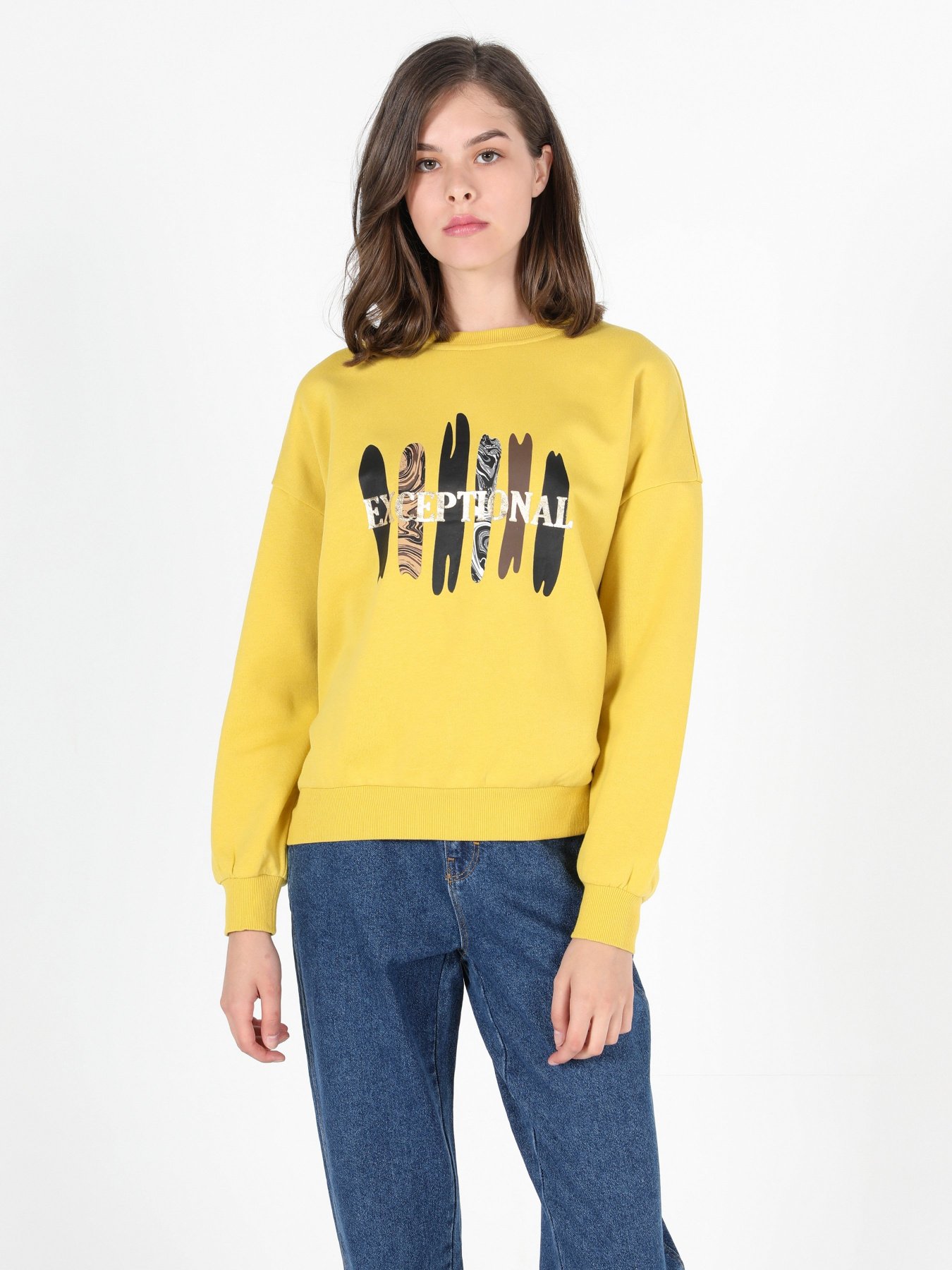 Свитшот Colin’s модель CL1051303OGR Фото