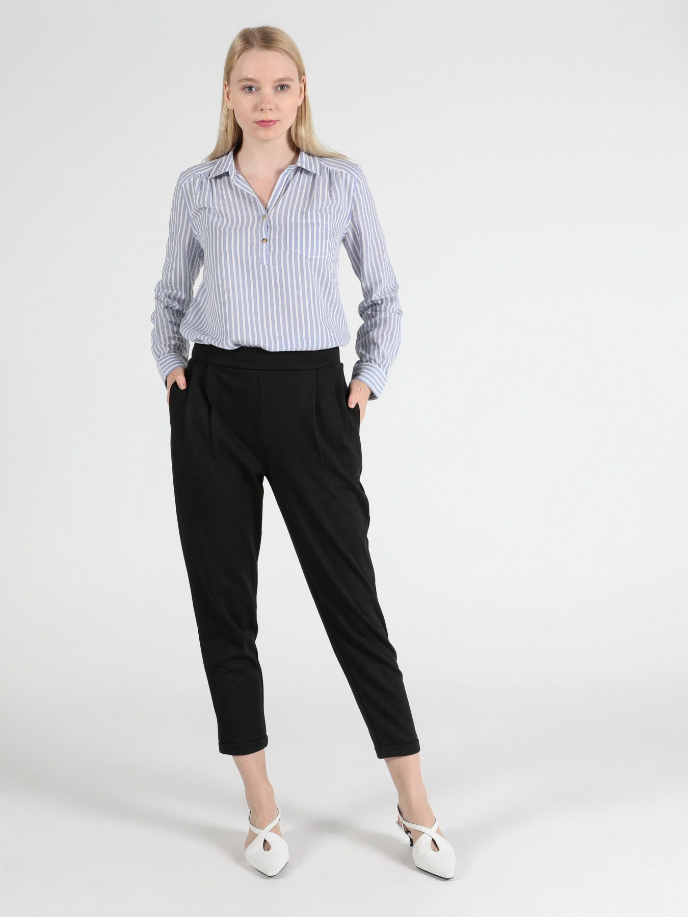 Брюки повседневные Colin’s модель CL1050528BLK Фото