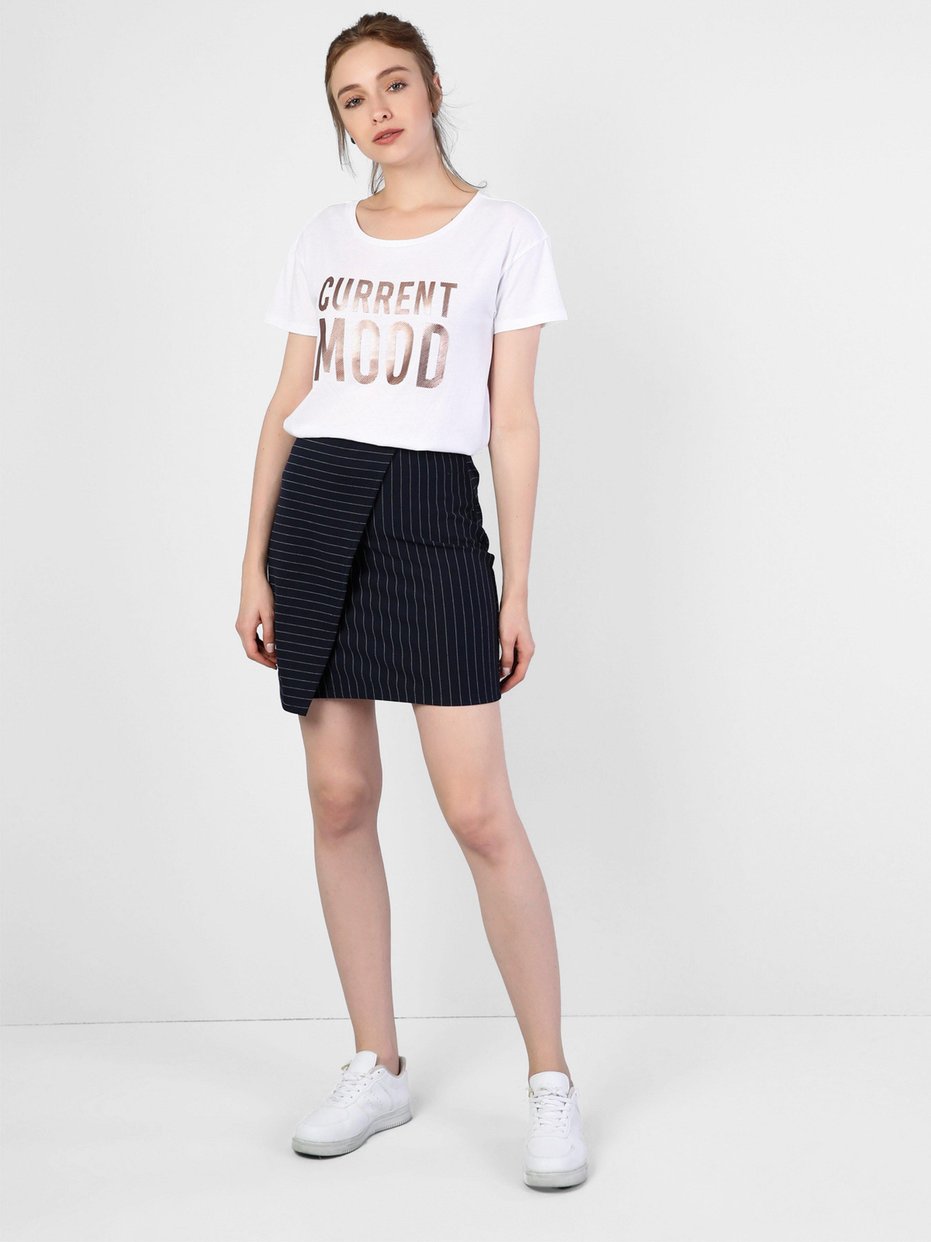 Юбка мини Colin’s модель CL1041630NAV Фото