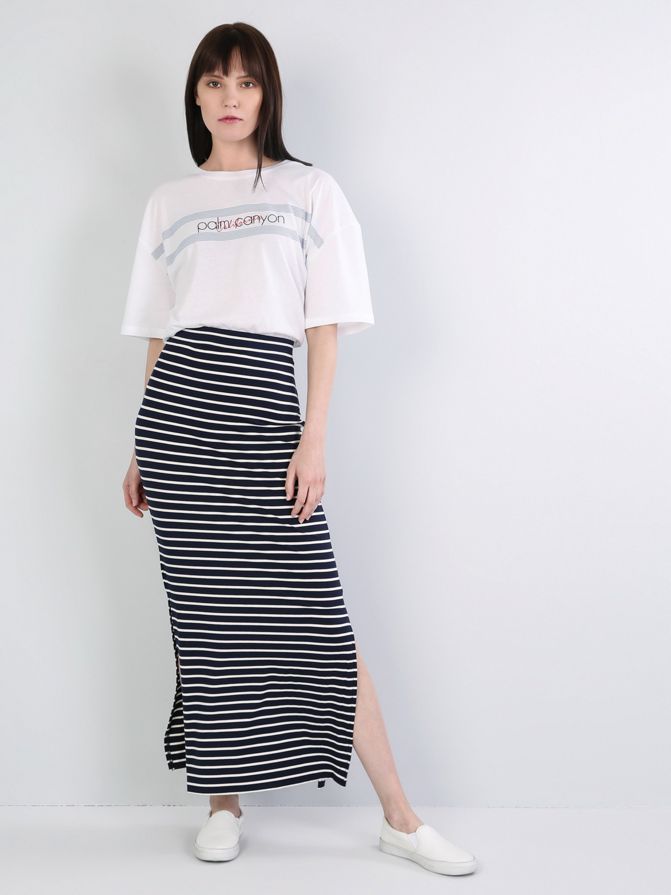 Юбка макси Colin’s модель CL1042282NAV Фото