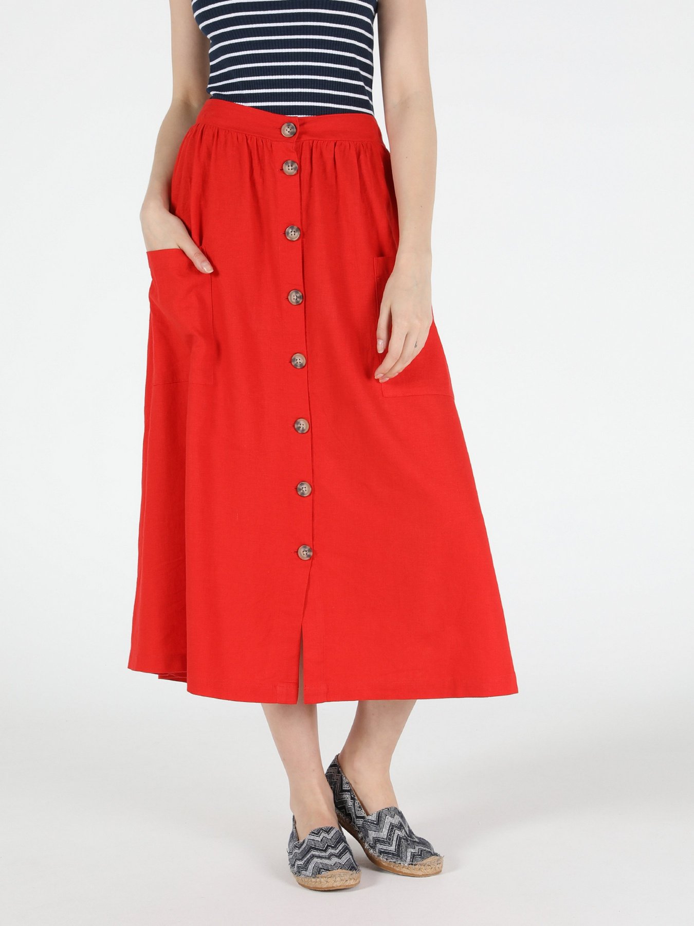 Юбка миди Colin’s модель CL1043378DCR Фото