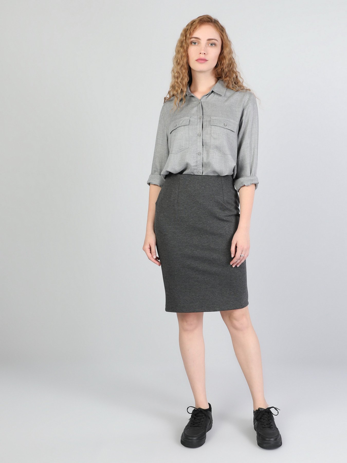 Юбка мини Colin’s модель CL1045015ANM Фото