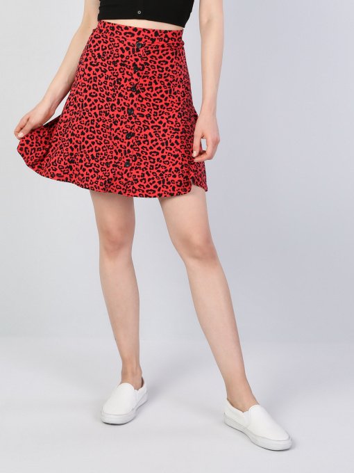 Спідниця міні Colin’s модель CL1046241RED Фото