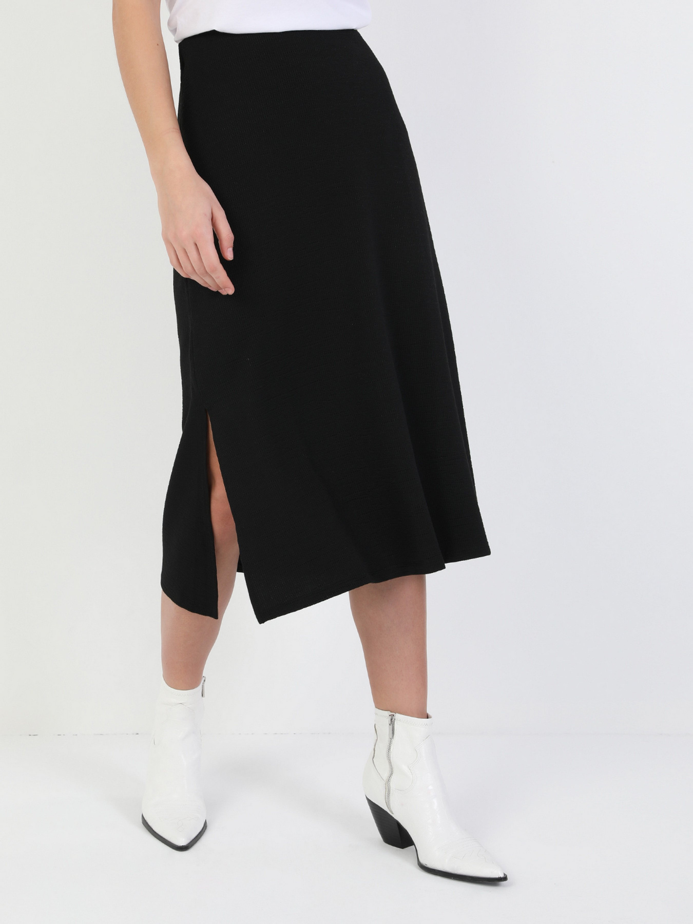 Юбка миди Colin’s модель CL1048342BLK Фото