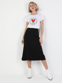 Юбка миди Colin’s модель CL1048342BLK Фото