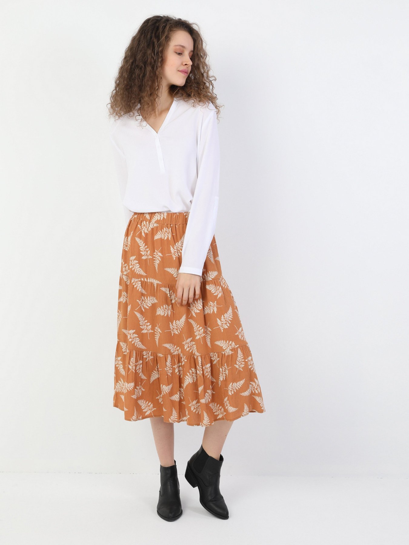 Юбка миди Colin’s модель CL1048432MYL Фото