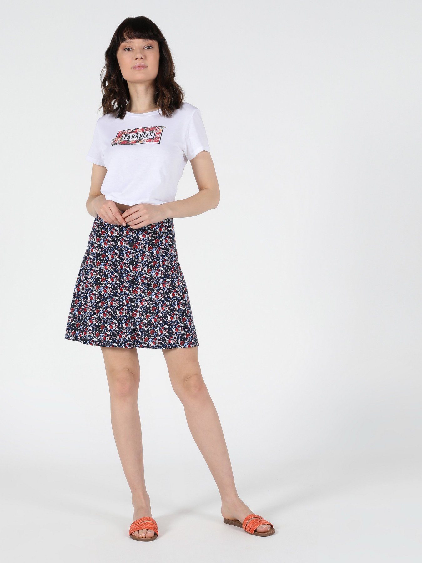 Спідниця міні Colin’s модель CL1049219NAV Фото