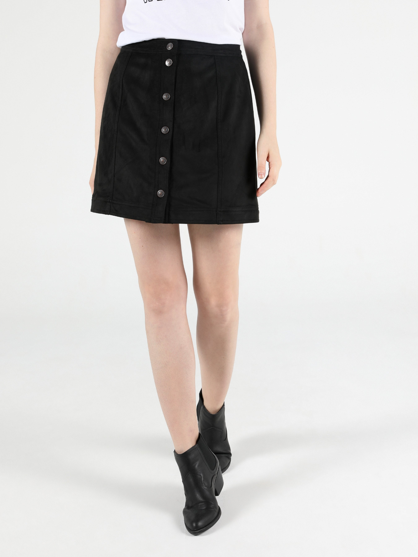 Юбка мини Colin’s модель CL1050986BLK Фото