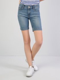 Джинсовые шорты Colin’s модель CL1036045DN05326 Джинсовые шорты Colin’s модель CL1036045DN05326 Фото