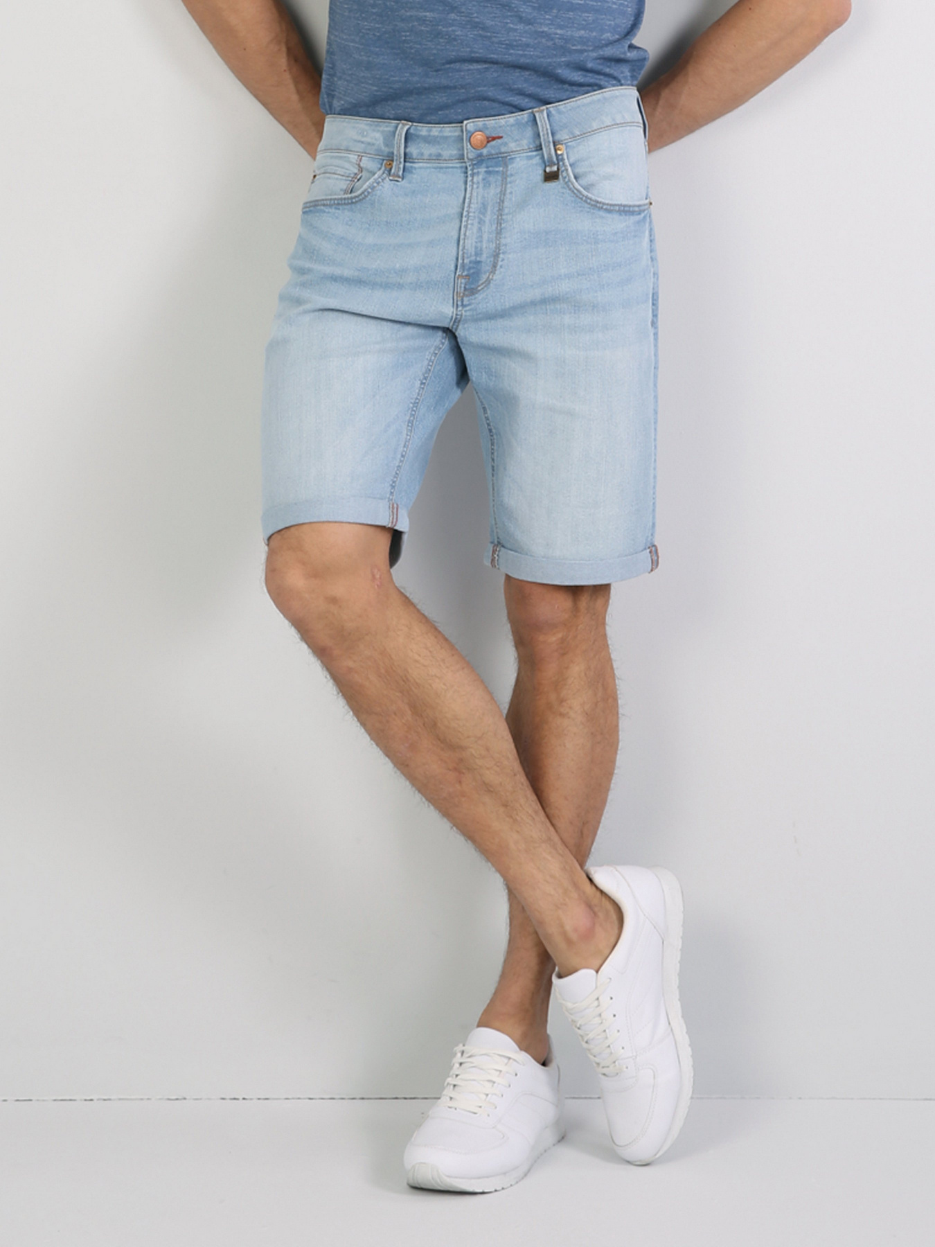 Повседневные шорты Colin’s модель CL1043899DN40337 Повседневные шорты Colin’s модель CL1043899DN40337 Фото