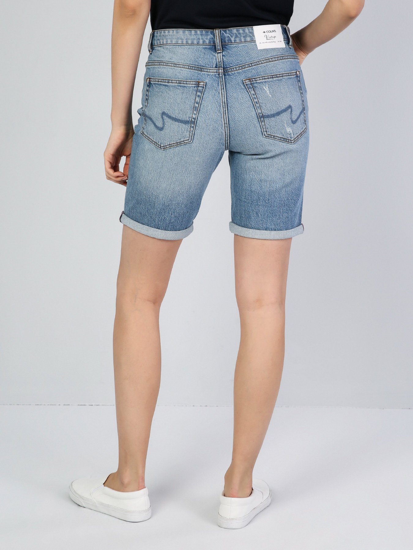 Шорты джинсовые Colin’s модель CL1043971DN40463 Фото