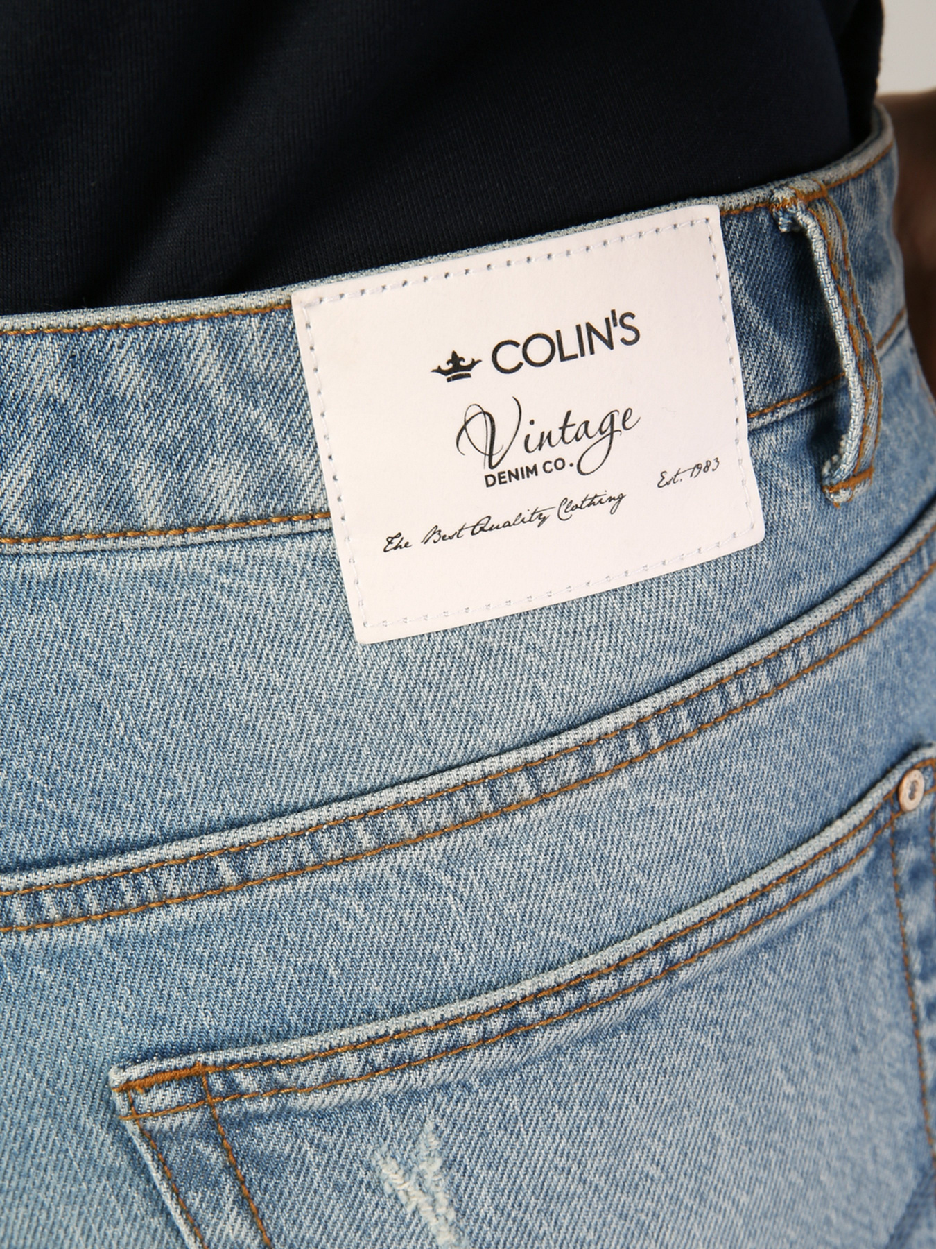 Шорты джинсовые Colin’s модель CL1043971DN40463 Фото