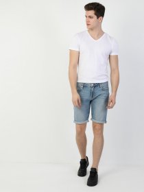 Джинсові шорти Colin’s модель CL1049166DN05131 Джинсові шорти Colin’s модель CL1049166DN05131 Фото