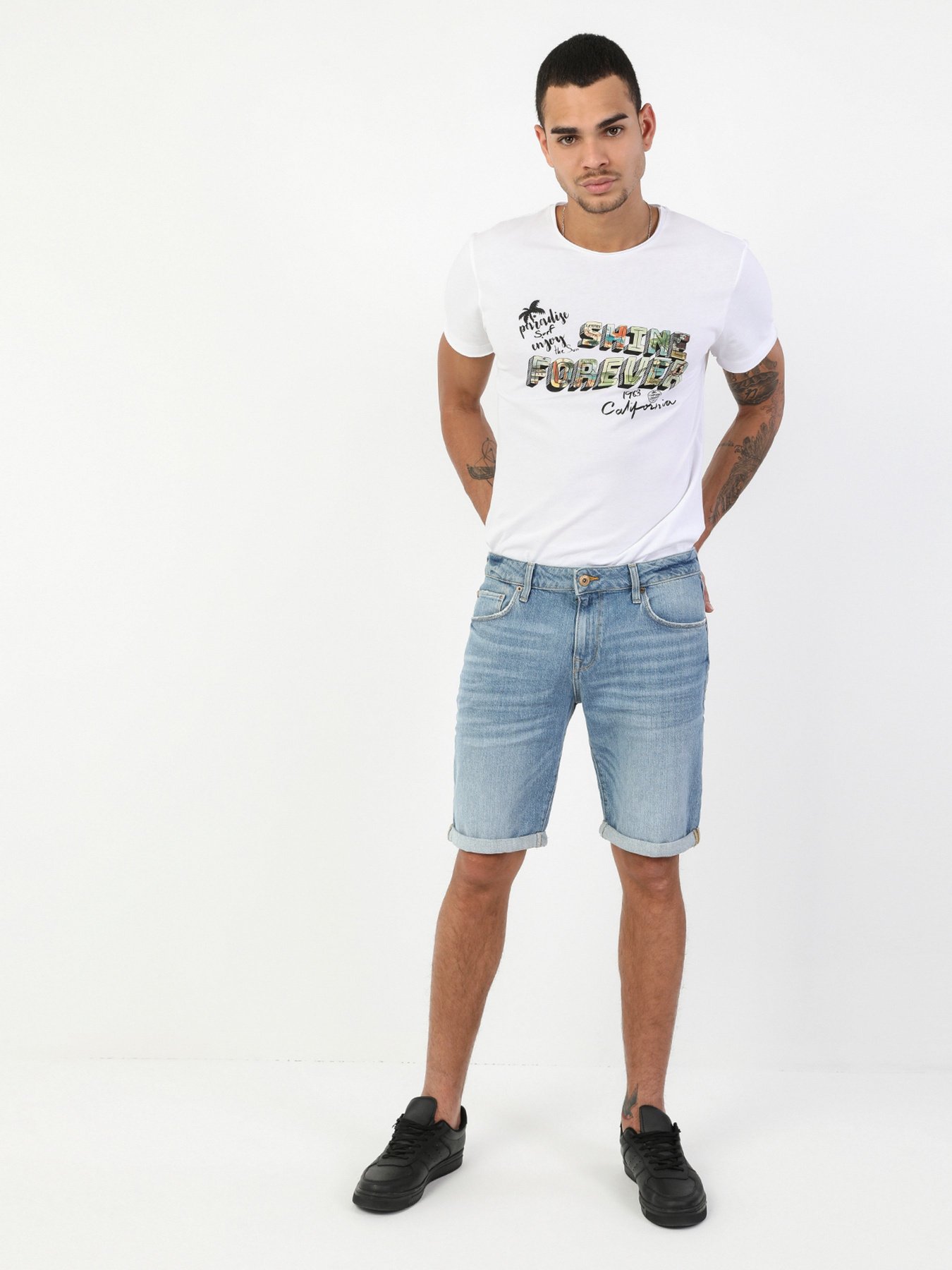 Шорты Colin’s модель CL1049167DN40341 Фото