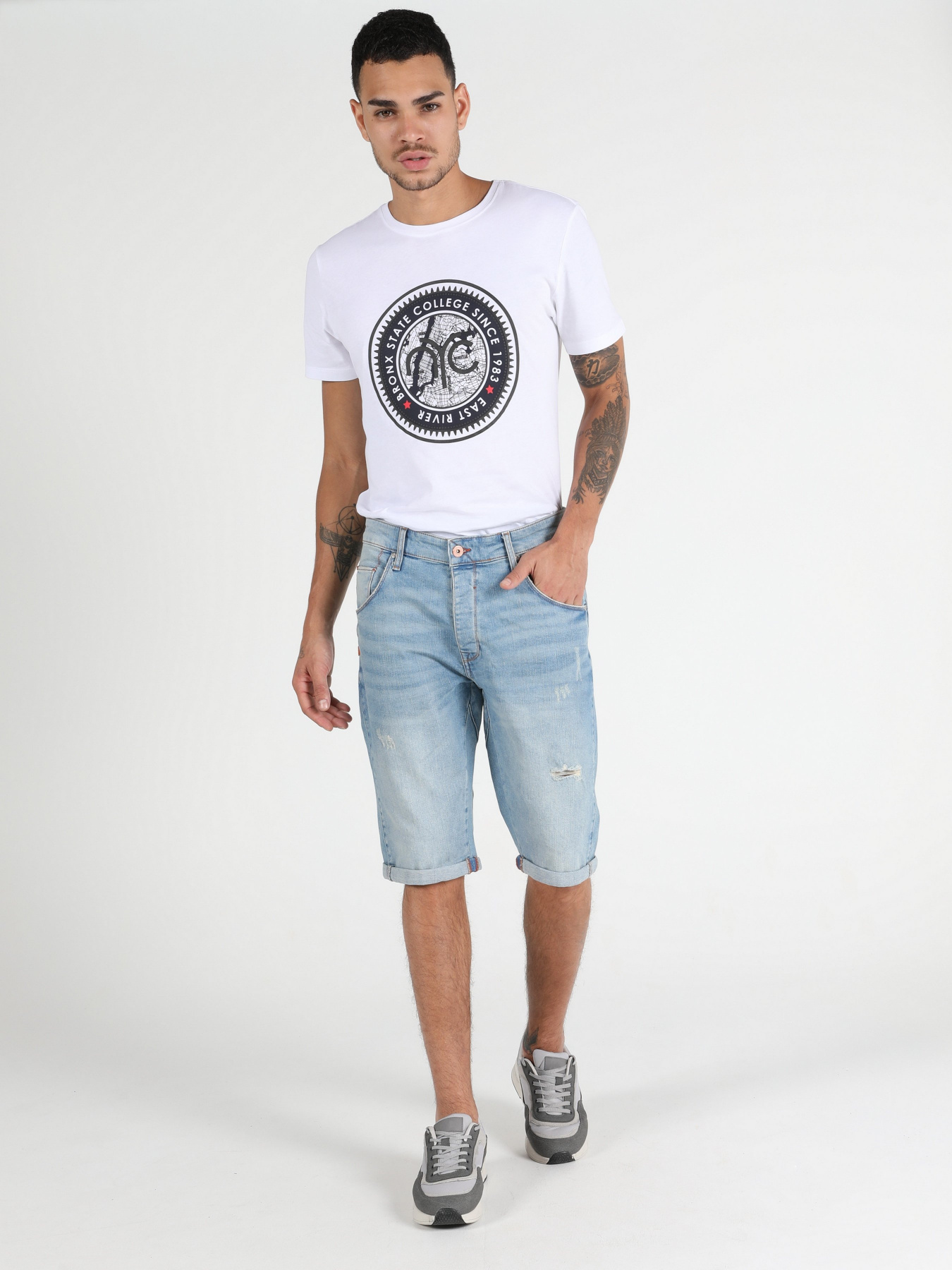 Шорты Colin’s модель CL1049616DN40954 Фото