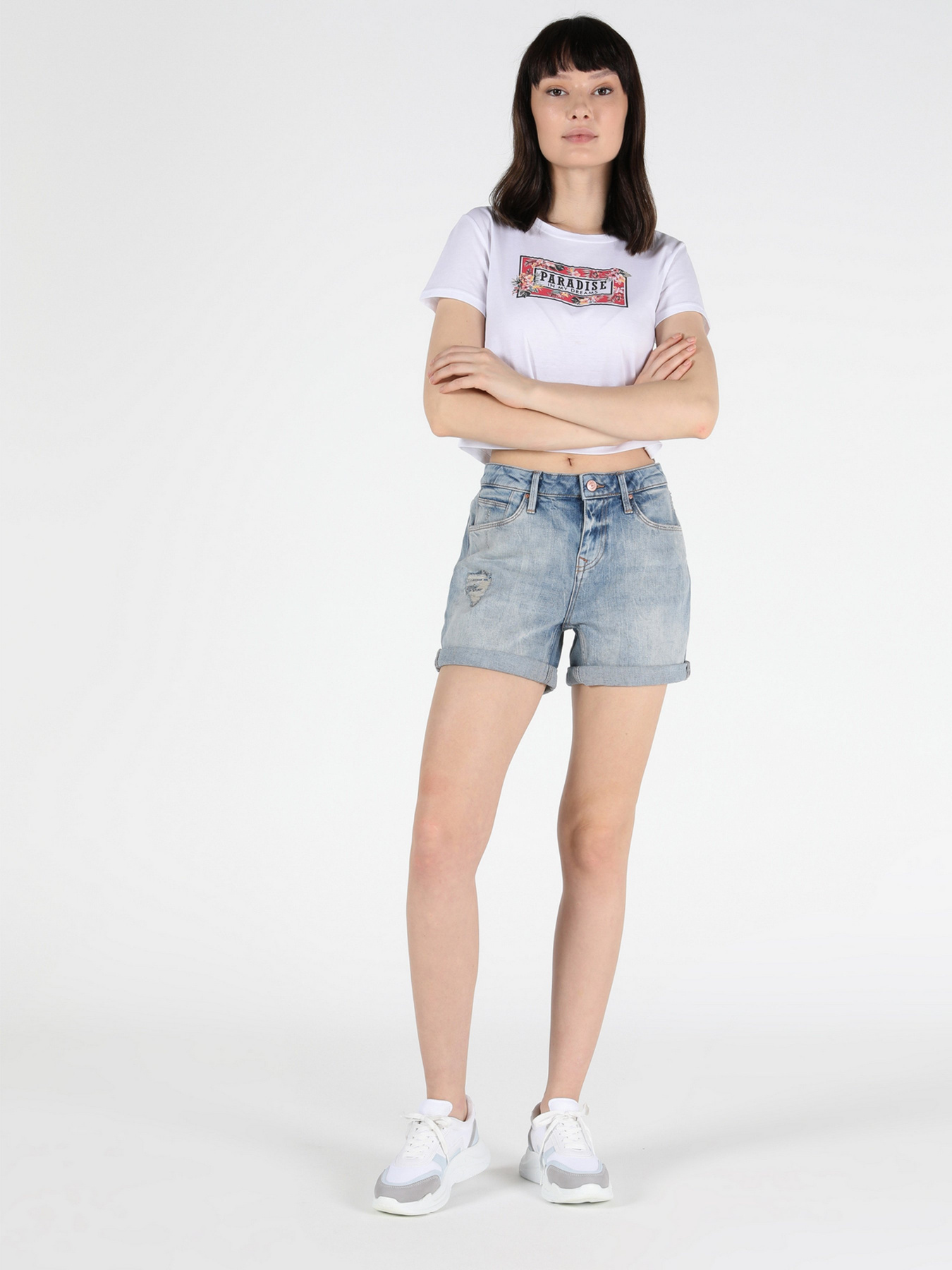 Джинсові шорти Colin’s модель CL1049729DN41009 Фото