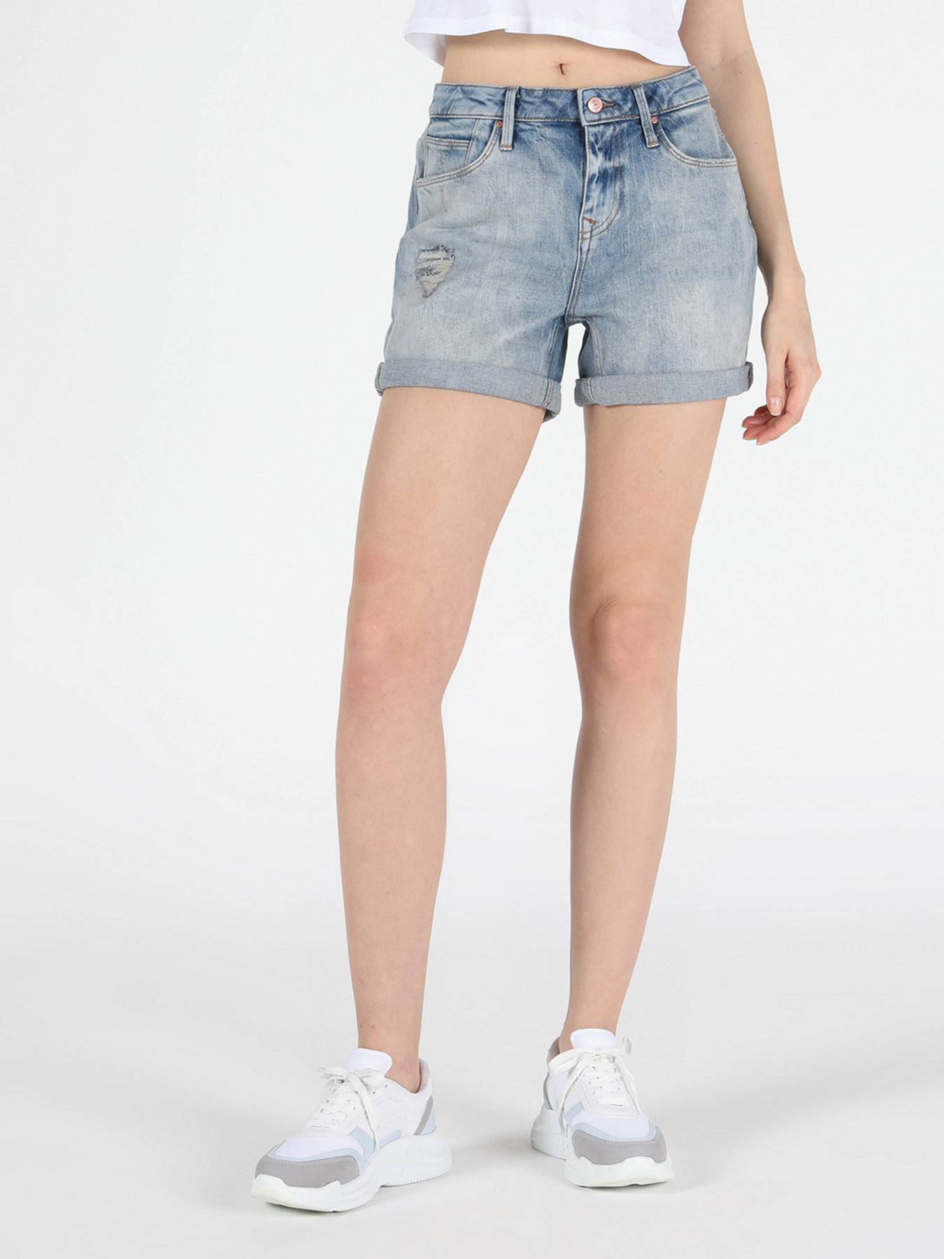 Джинсові шорти Colin’s модель CL1049729DN41009 Фото