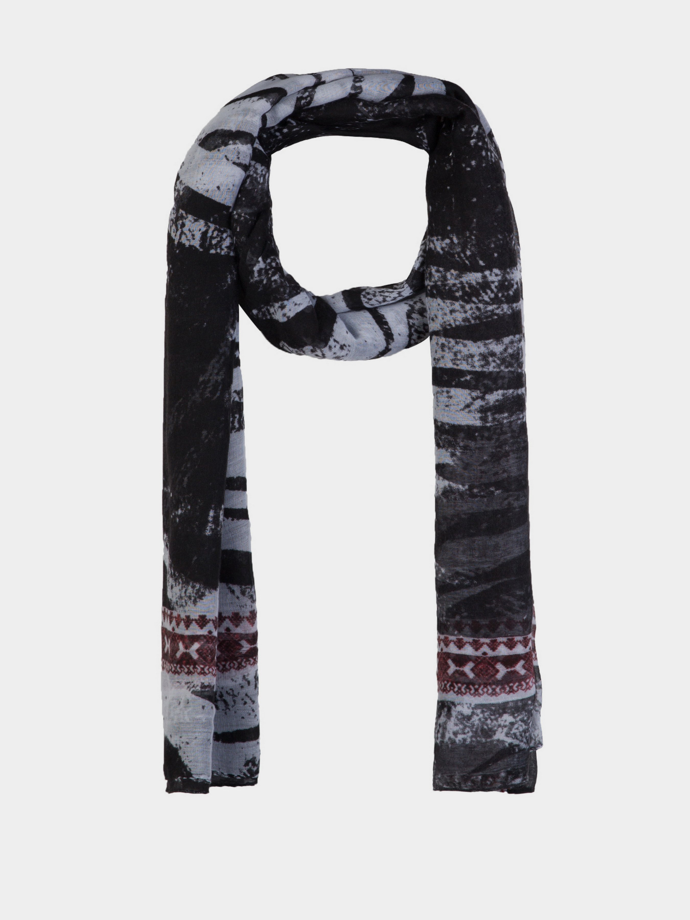 Шарф Colin’s модель CL1019197BLK Фото