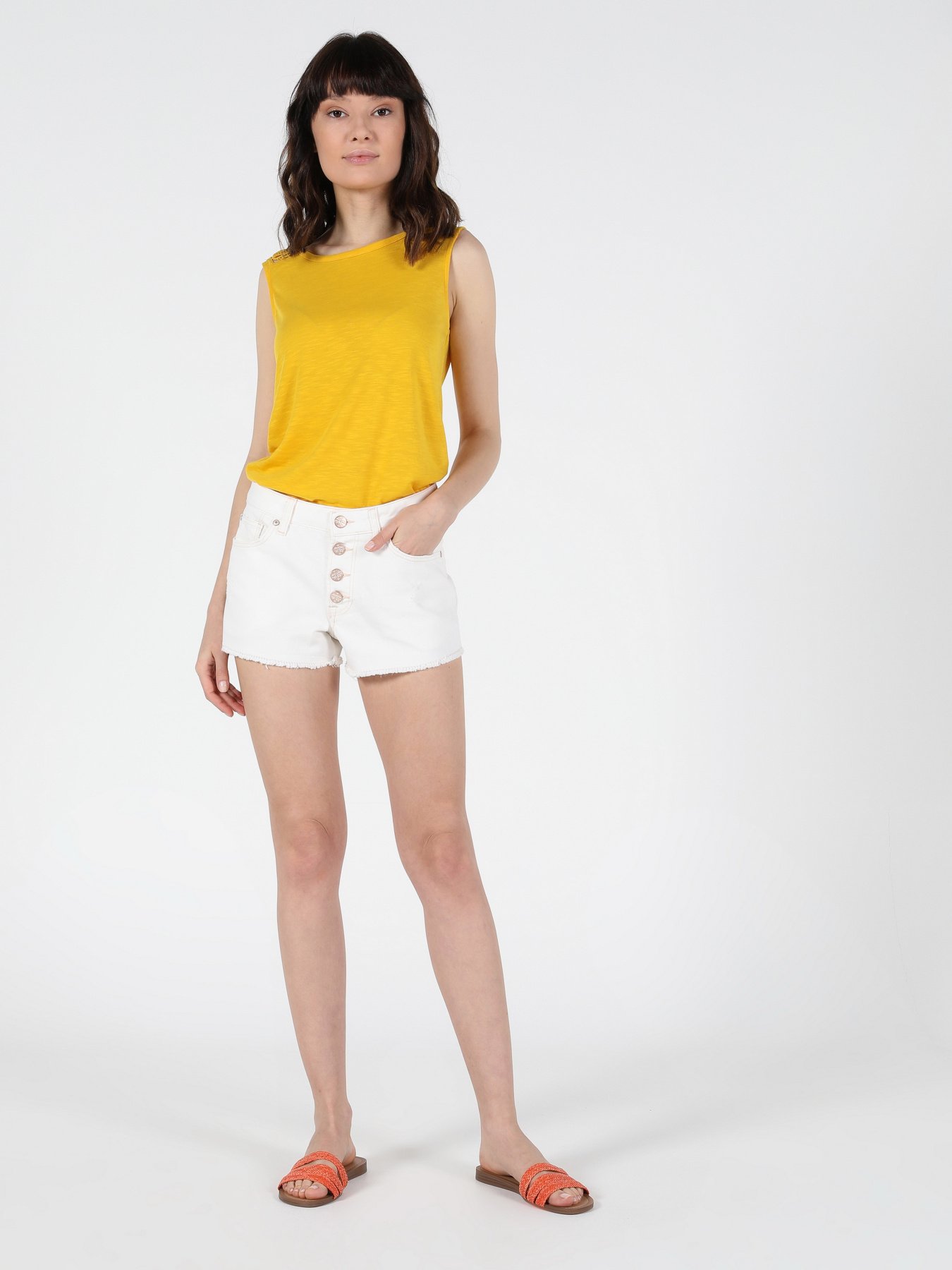 Джинсовые шорты Colin’s модель CL1051486DN03297 Фото