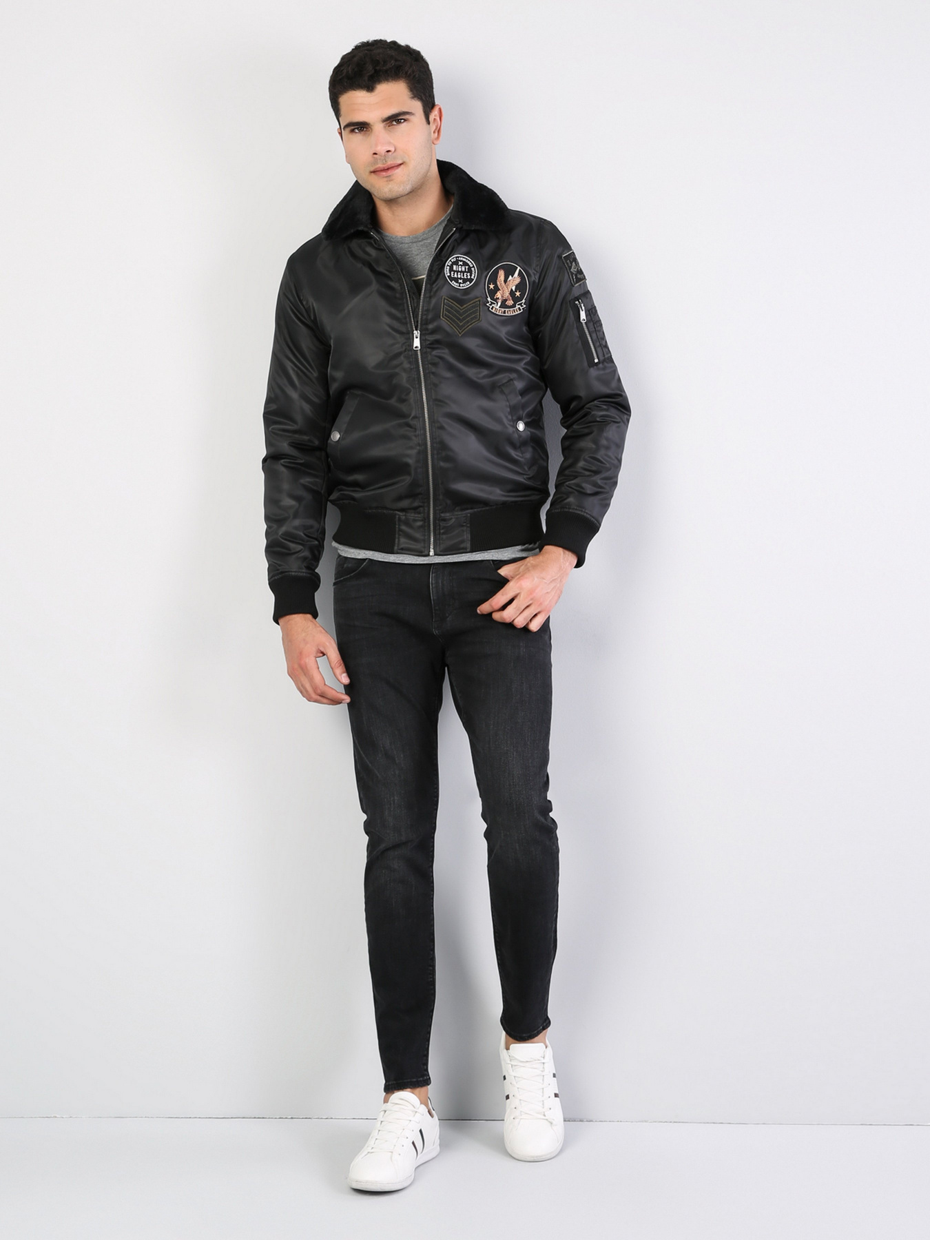 Зимова куртка Colin’s модель CL1034800BLK Фото