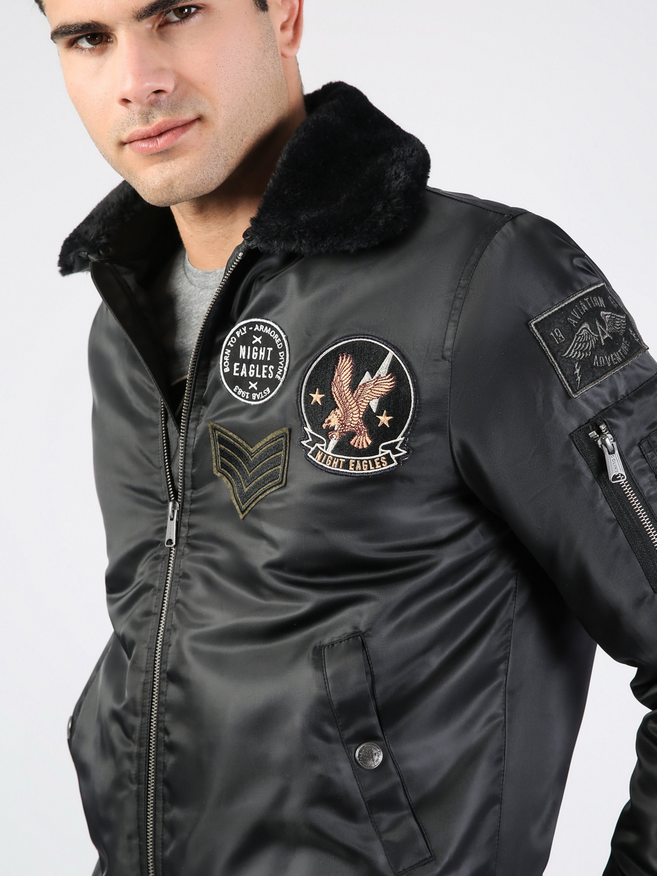 Зимова куртка Colin’s модель CL1034800BLK Фото