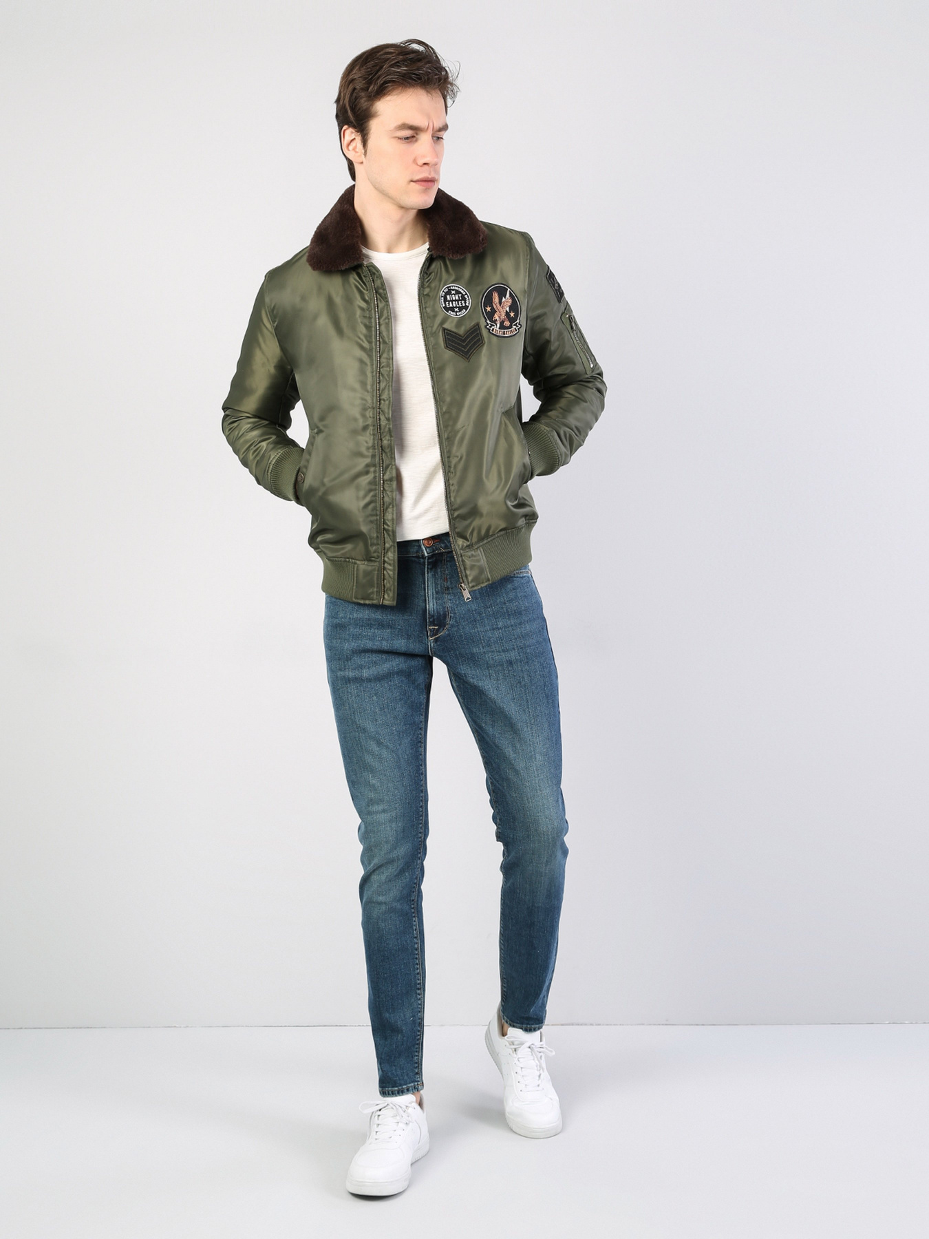 Зимова куртка Colin’s модель CL1034800GRN Фото