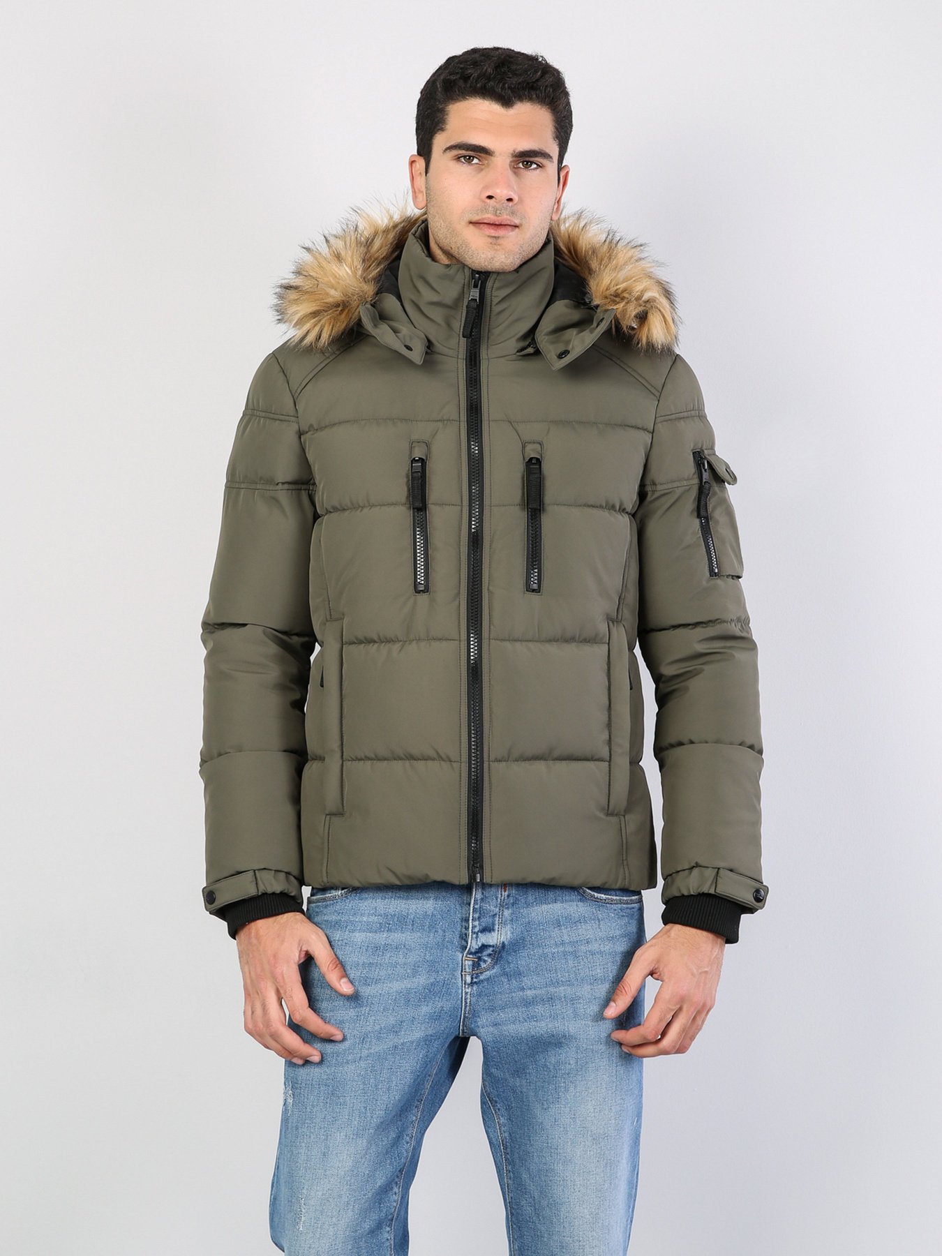 Зимова куртка Colin’s модель CL1035958KHA Фото