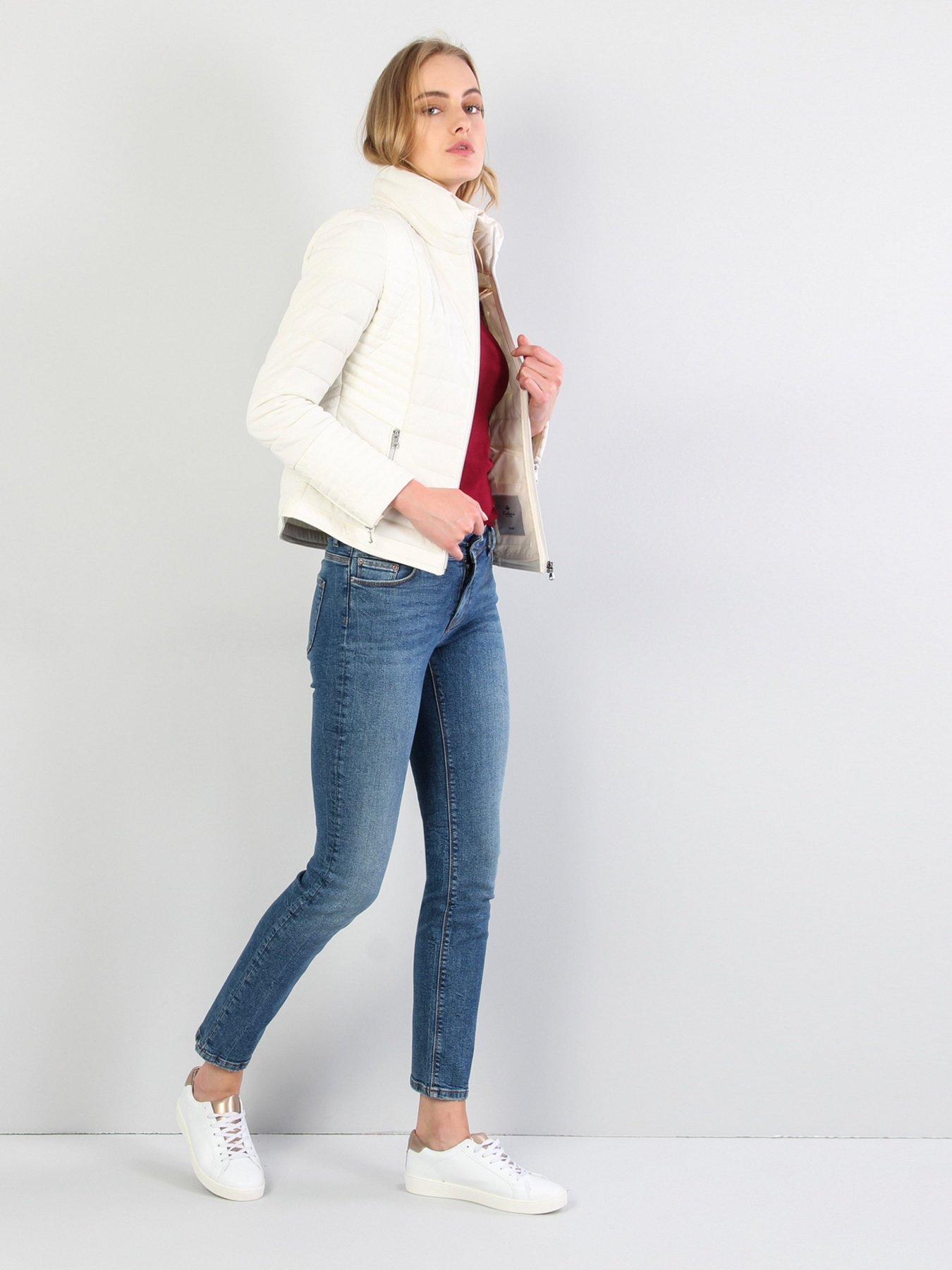 Зимняя куртка Colin’s модель CL1036119WHT Фото